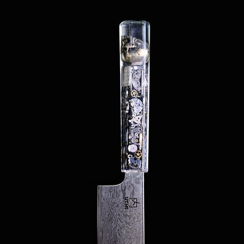 Father Time  -  Damascus Gyuto Chef Knife