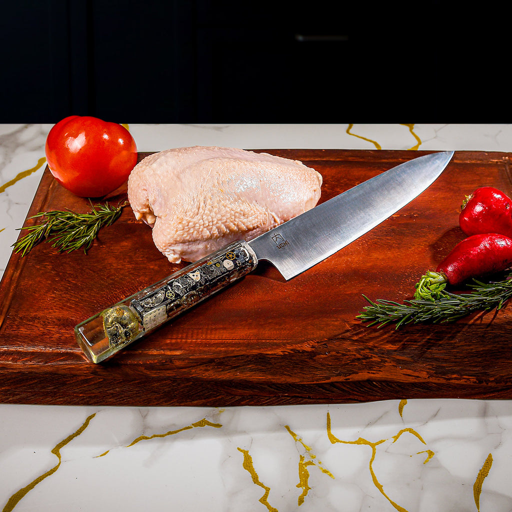 Father Time  -  Damascus Gyuto Chef Knife