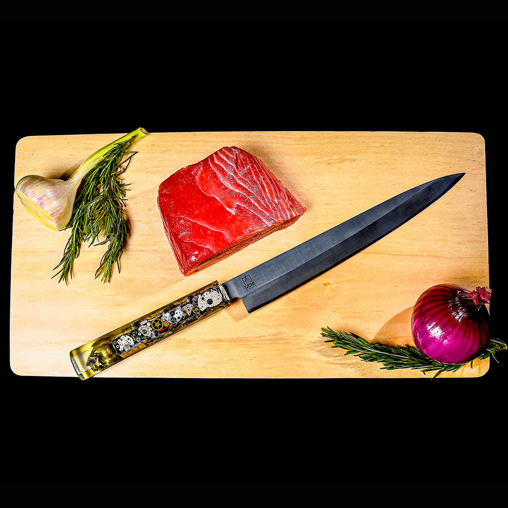 Father Time  - Yanagiba  Chef Knife