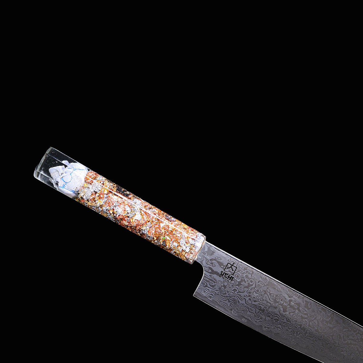 Goldfinger  -  Damascus Gyuto Chef Knife