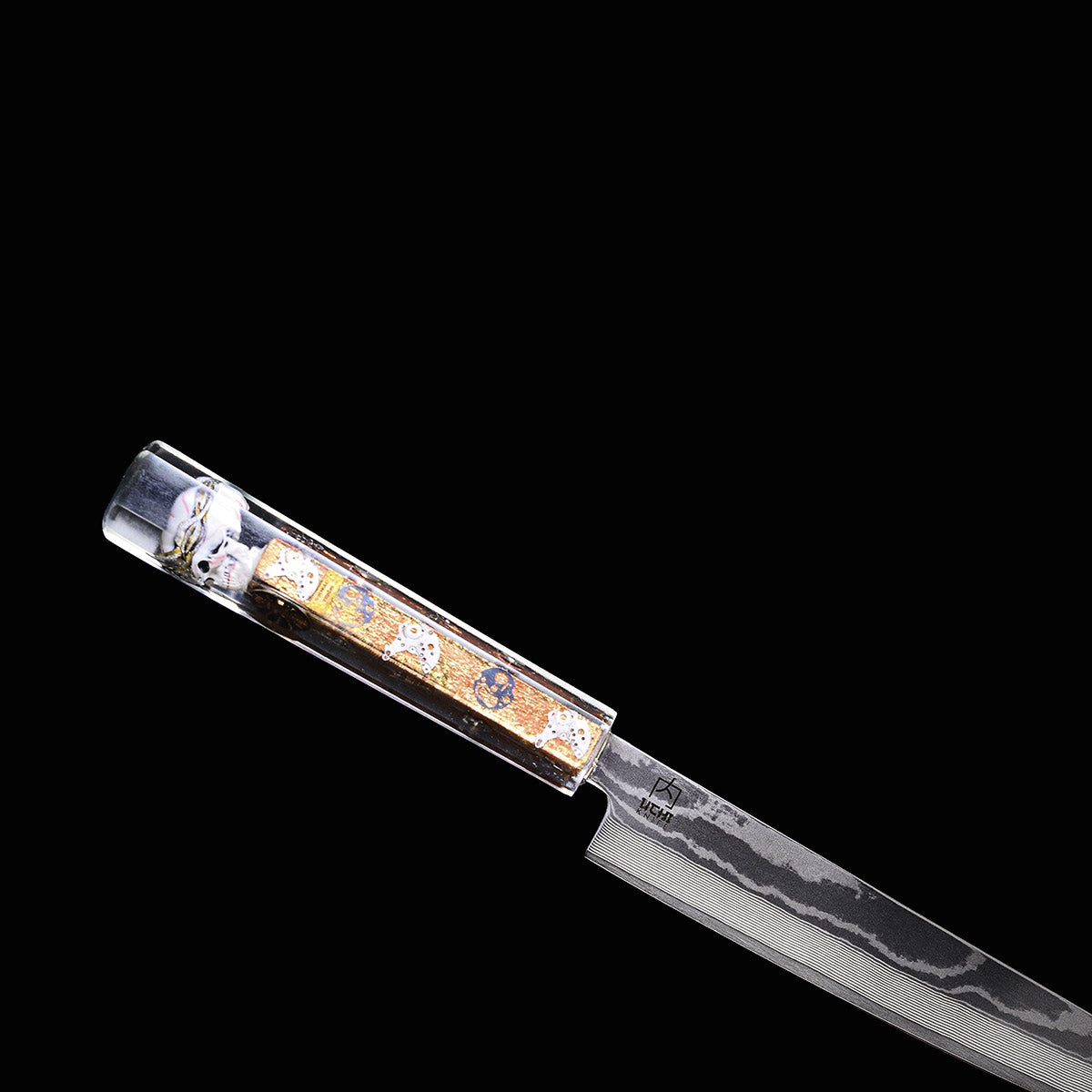 Midas Aeternis - Yanagiba Damascus Chef Knife