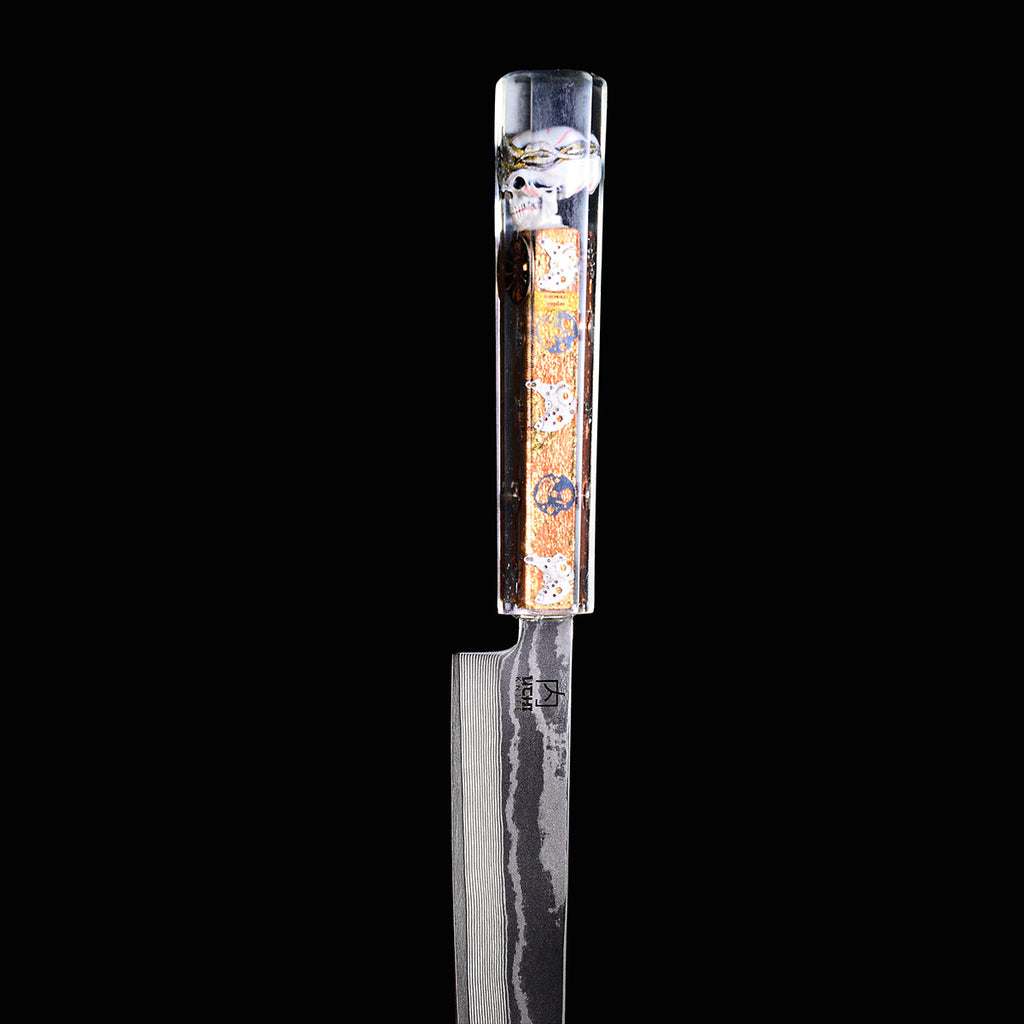 Midas Aeternis - Yanagiba Damascus Chef Knife