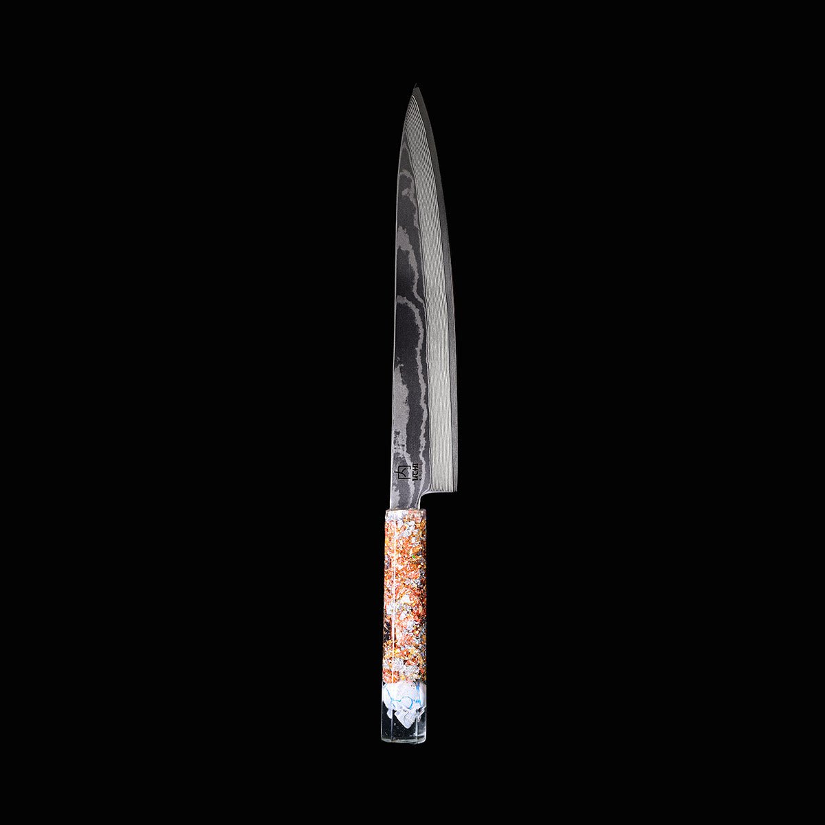 Goldfinger - Yanagiba Damascus Chef Knife