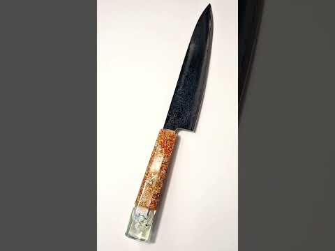 Goldfinger  -  Damascus Gyuto Chef Knife