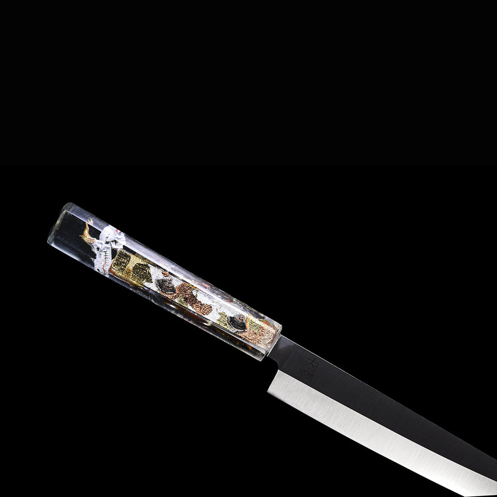 Golden Clockwork  - Yanagiba  Chef Knife